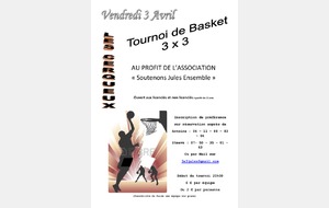 Tournoi 3*3 pour Jules