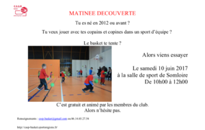 Matinée découverte