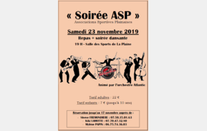 Soirée ASP